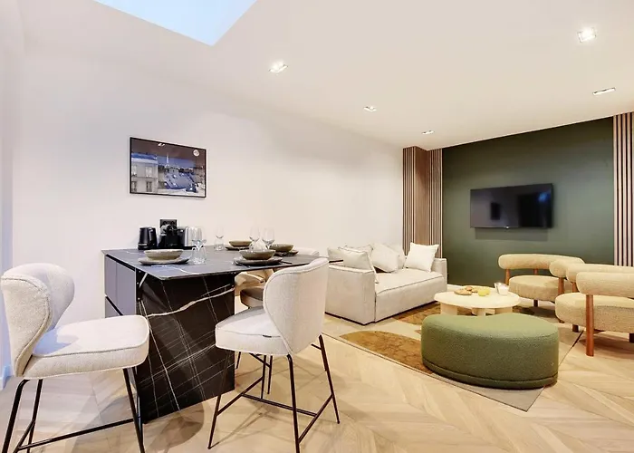Apartmán Elegant - 2br-6p - Le Marais Paříž